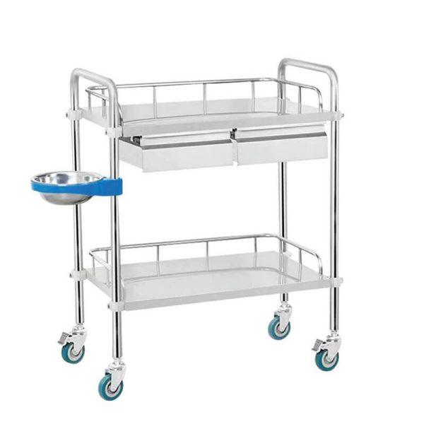 Stainless Steel Medical Trolley