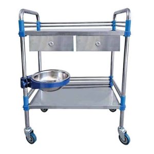 Stainless Steel Clinic Trolley